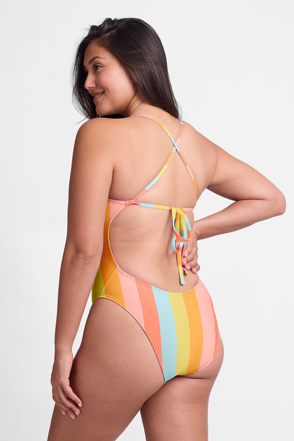 Jackson One Piece Swimsuit - Sherbert