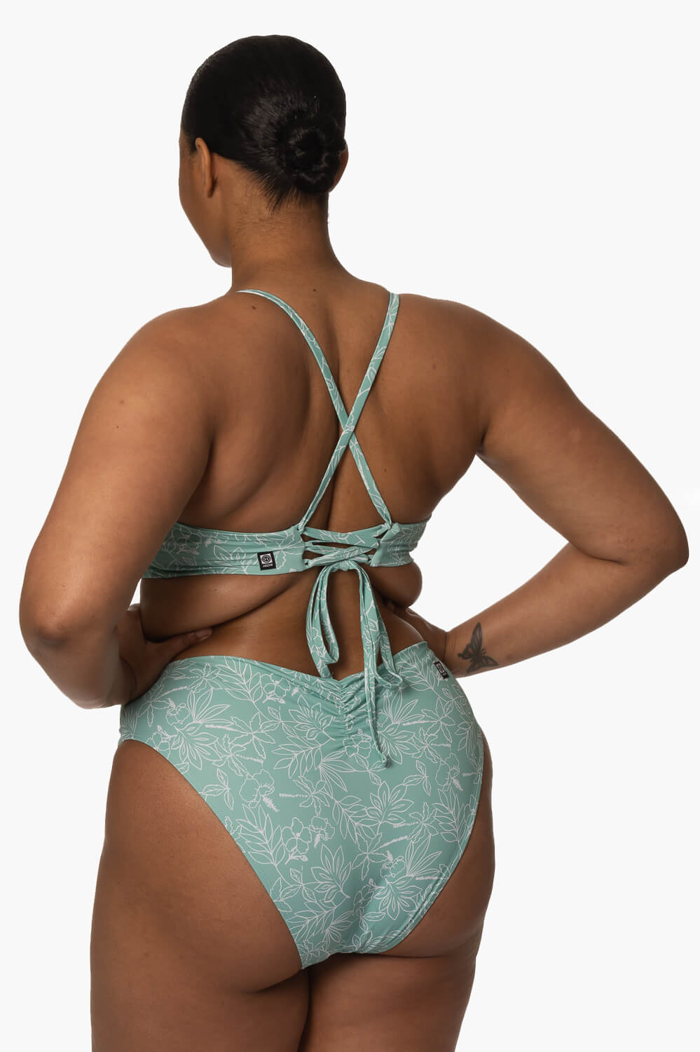 Leandra Bikini Bottom - Del Mar
