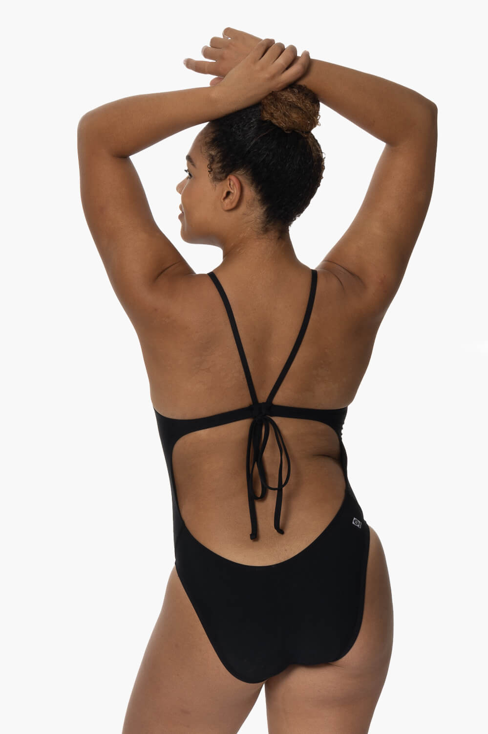 Taya Swim Onesie - Black