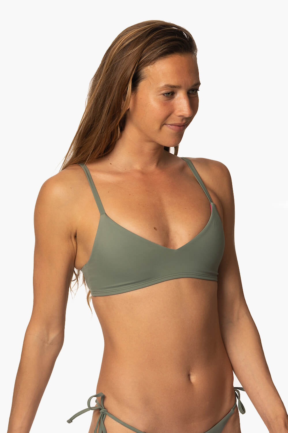 Keramas Bikini Top - Eucalyptus
