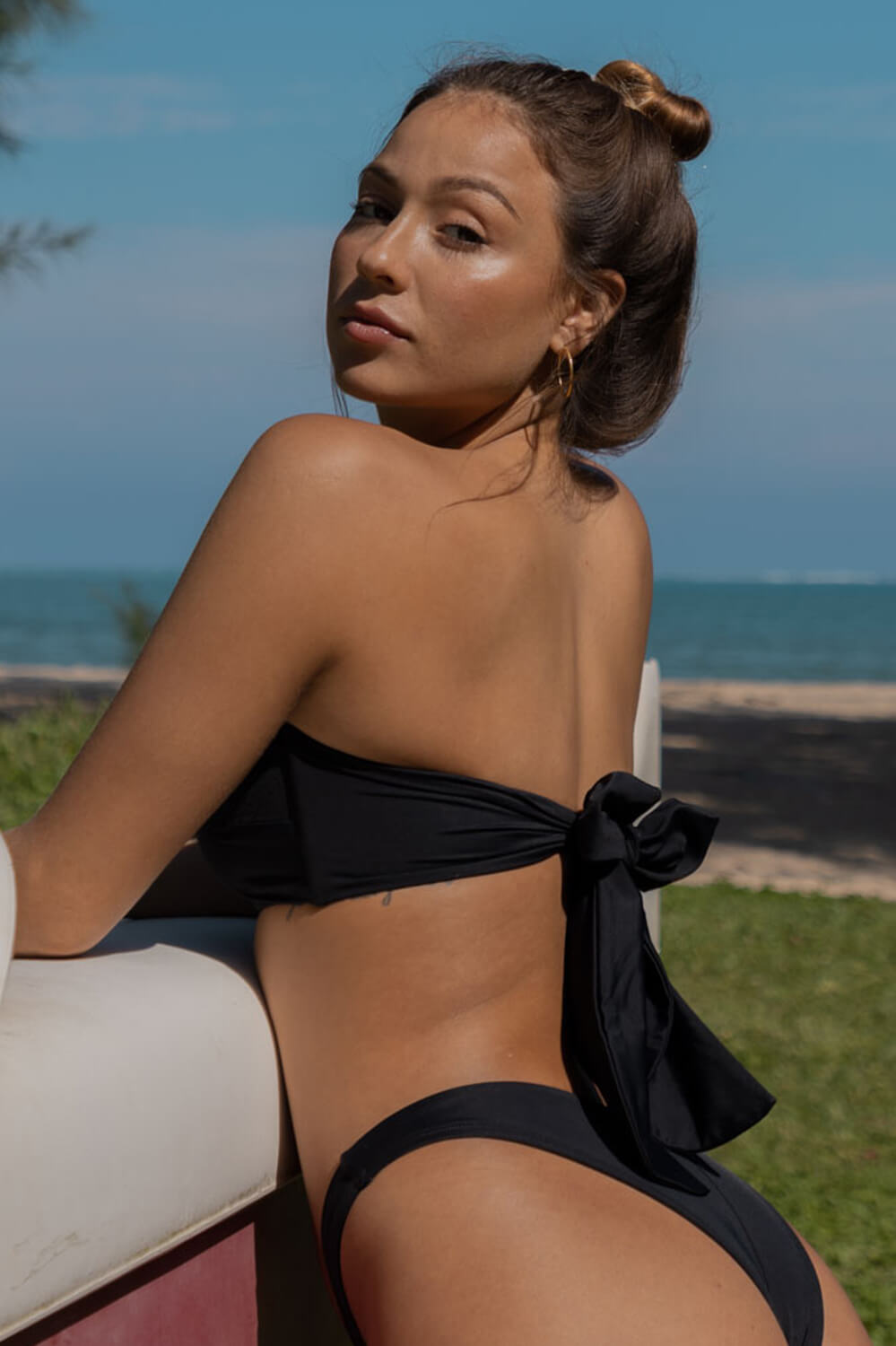 Lacanau Bikini Top - Black