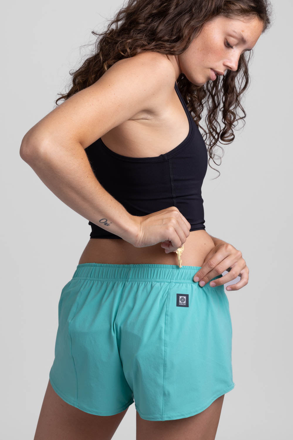  Bennie Run Short - Turquoise