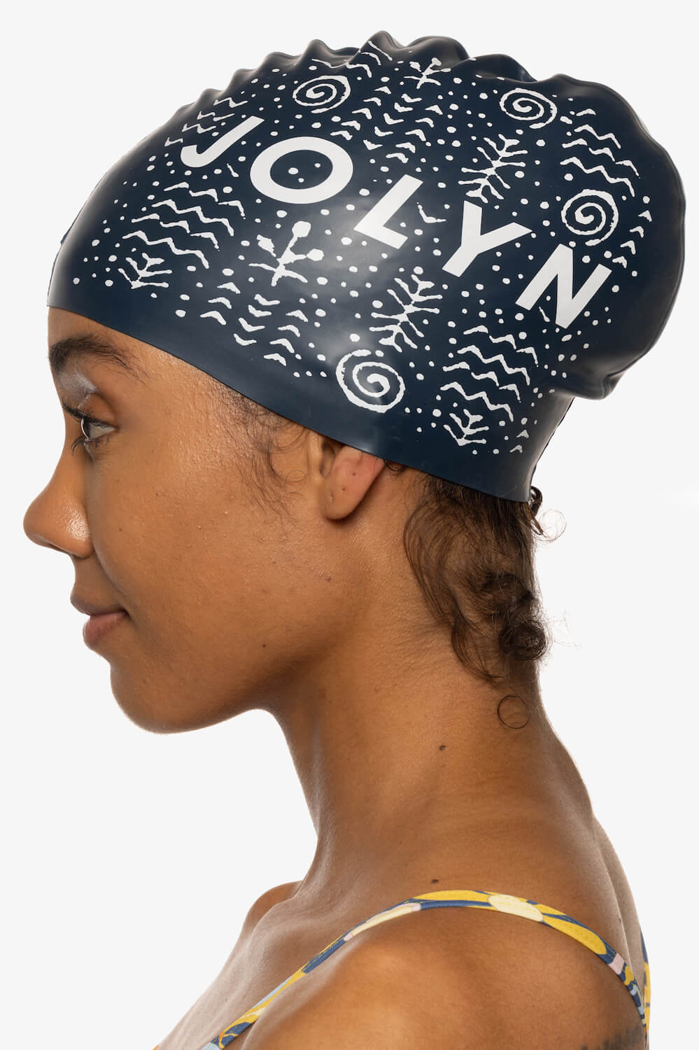  Silicone Swim Cap - Space Tribe