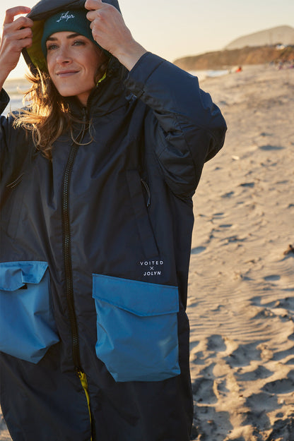  Voited Parka - Ocean Navy