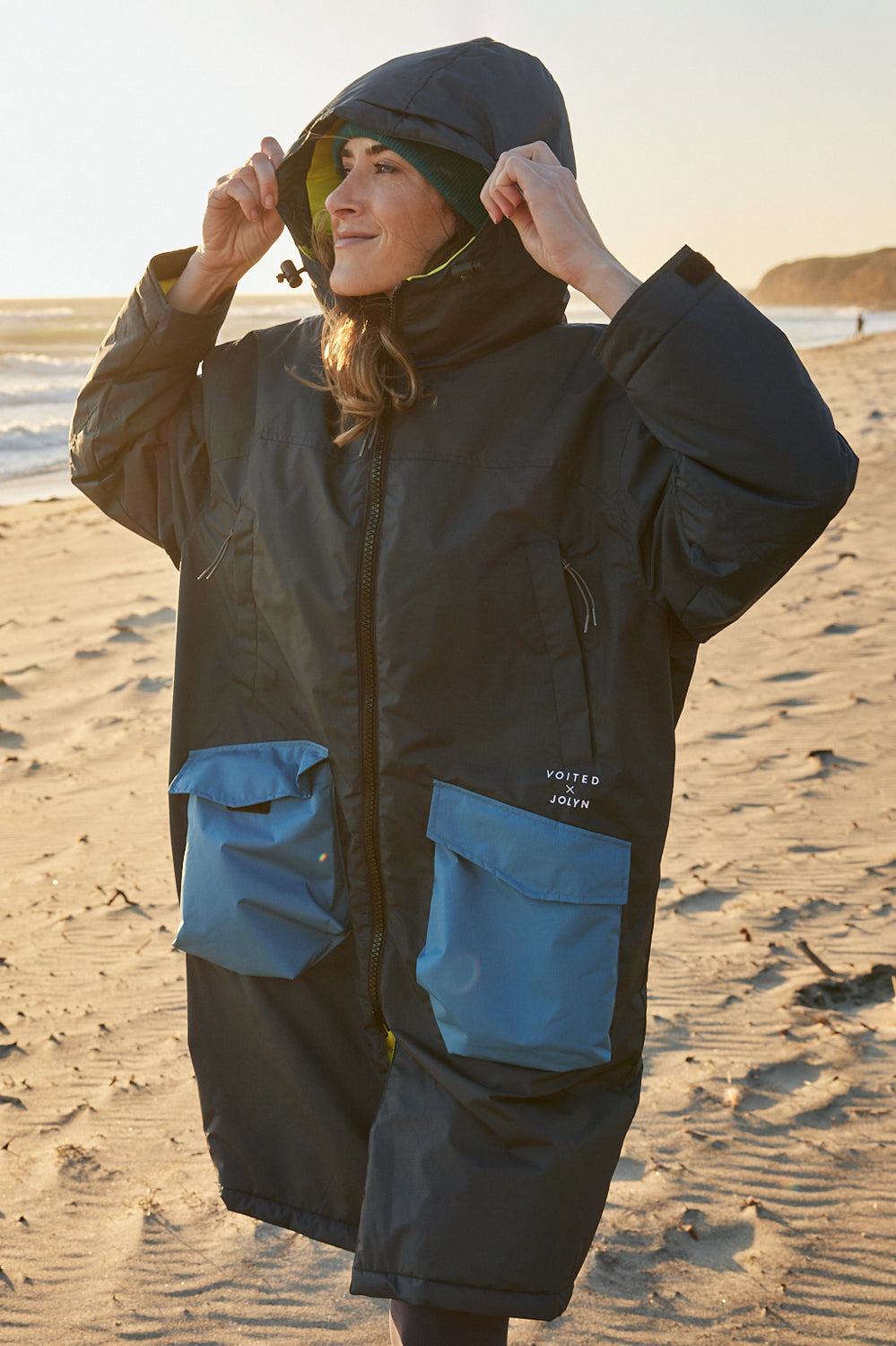  Voited Parka - Ocean Navy