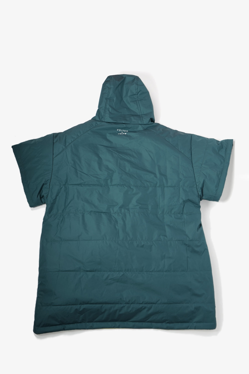  Voited Poncho - Deep Teal
