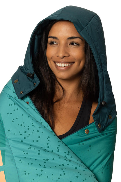  Voited Travel Blanket - Beach Life