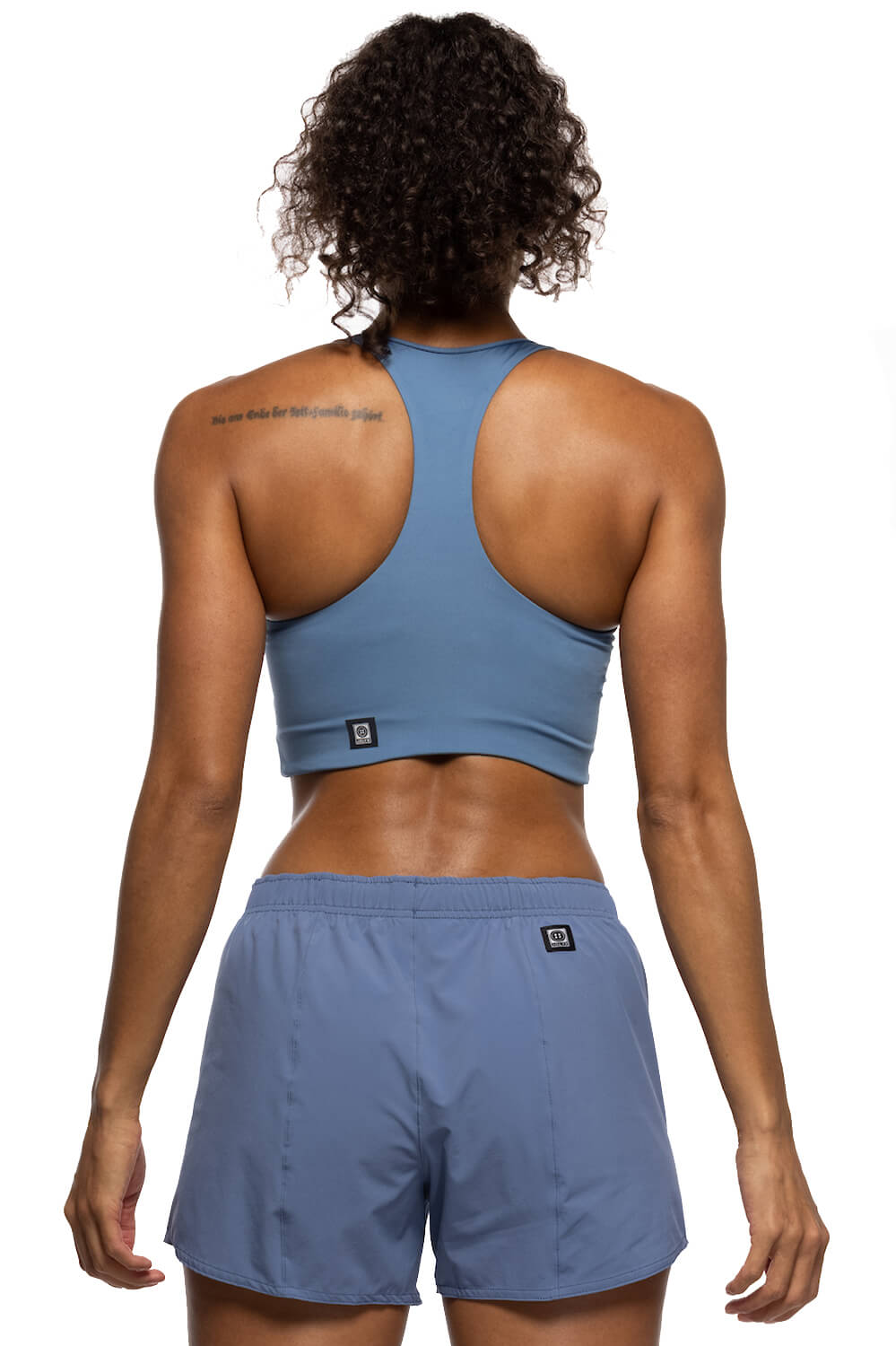  Janie High Waisted Run Short - Midnight Blue