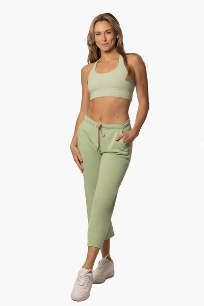  Strong Cut-Off Sweatpant - Aloe