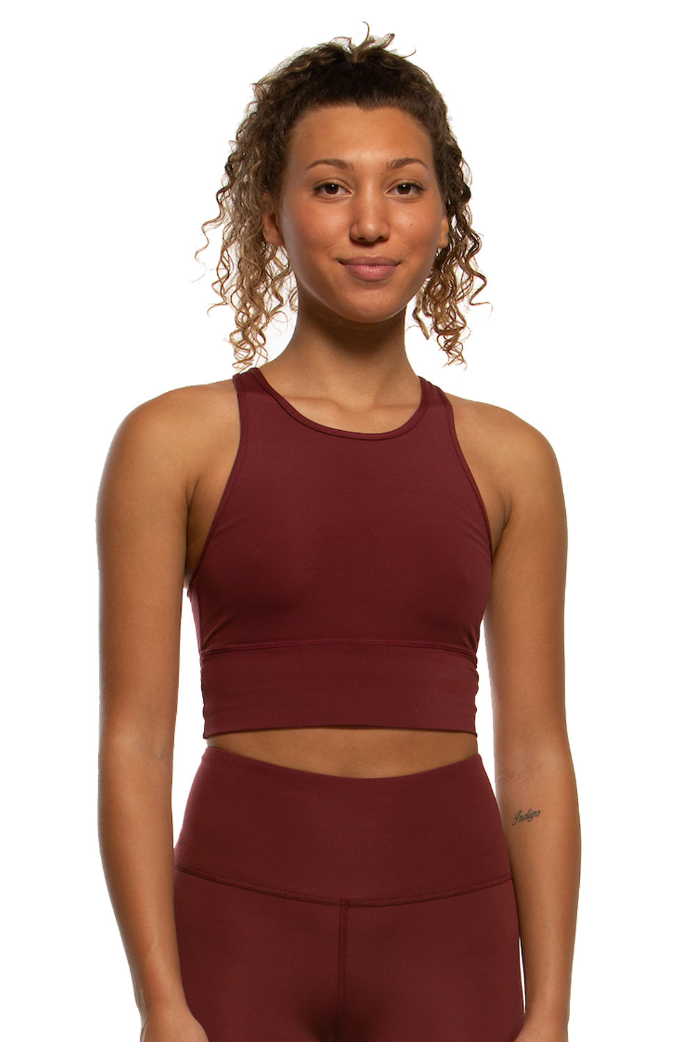  Rae Sports Bra - Port