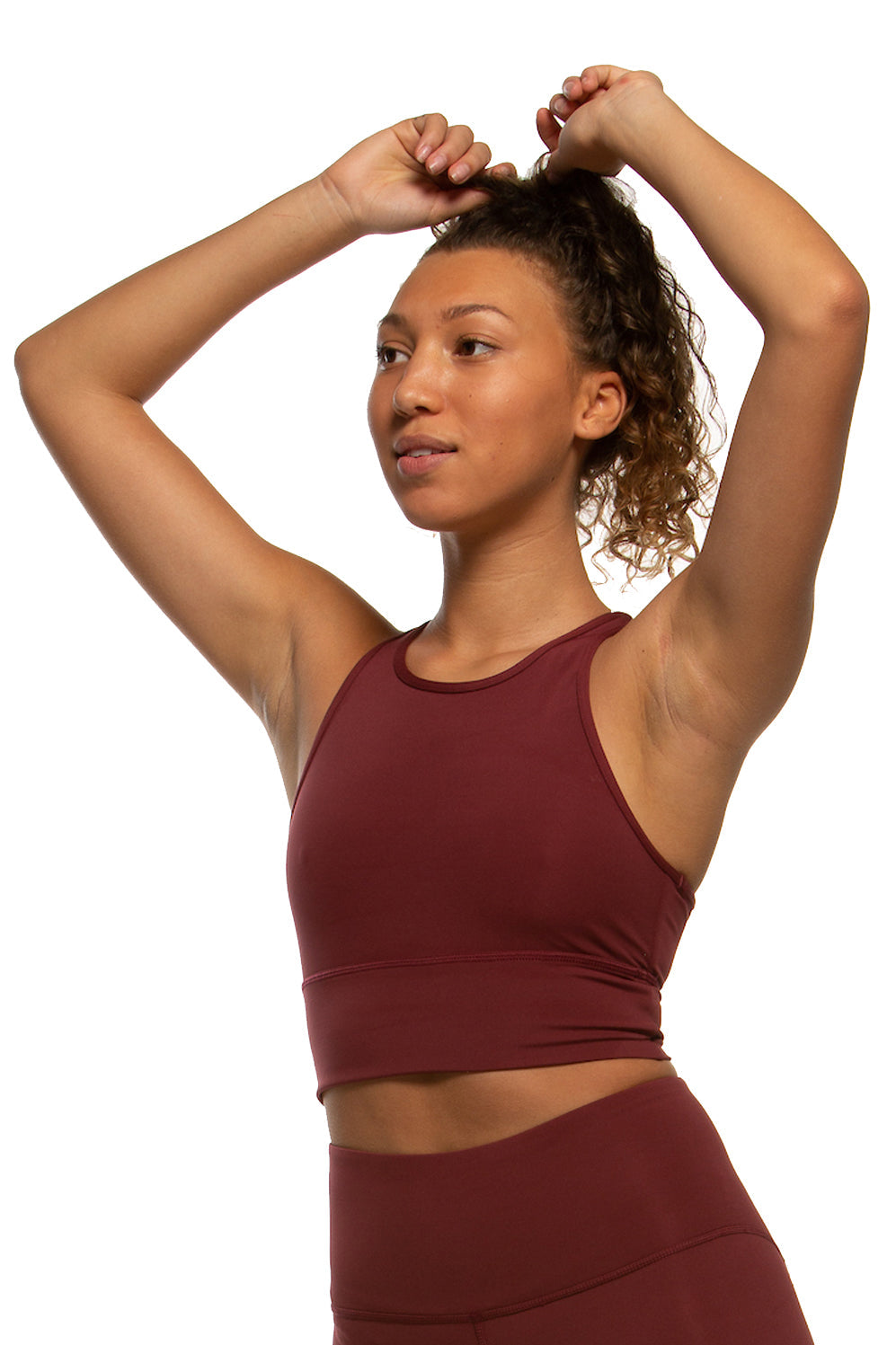  Rae Sports Bra - Port