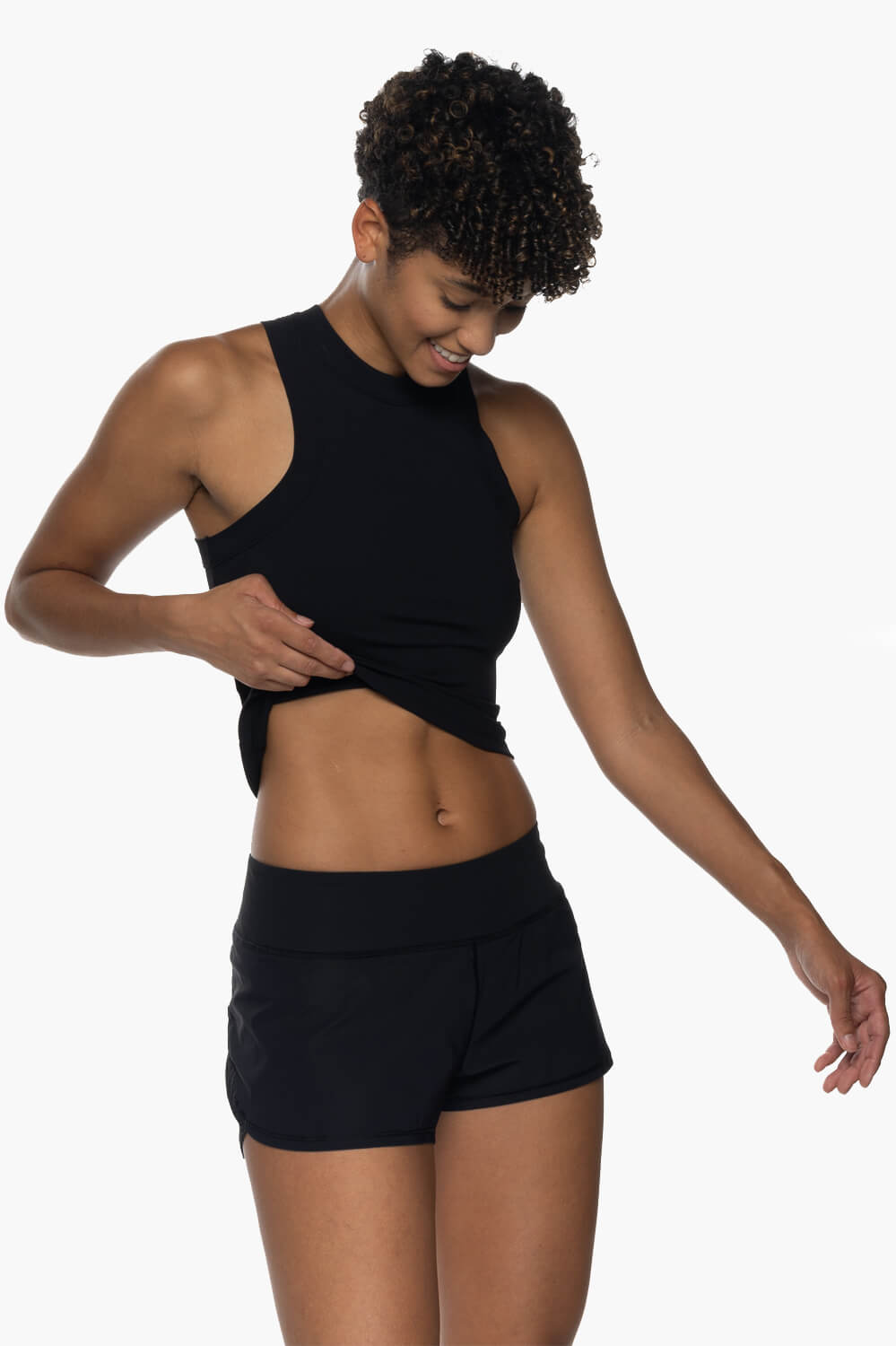  Poppy Run Short - Black