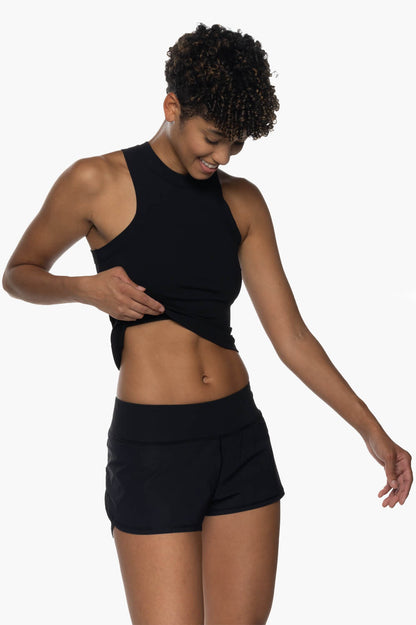  Poppy Run Short - Black