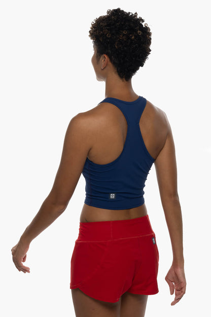  Poppy Run Short - Red