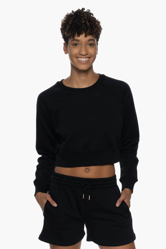  Dezi Fleece Long Short - Black