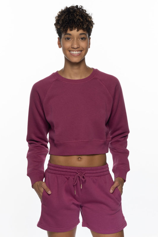  Dezi Fleece Long Short - Plum