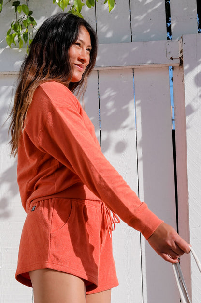  Holly Terry Cloth Shorts - Riad
