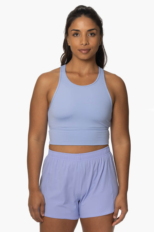  Janie High Waisted Run Short - Lavender
