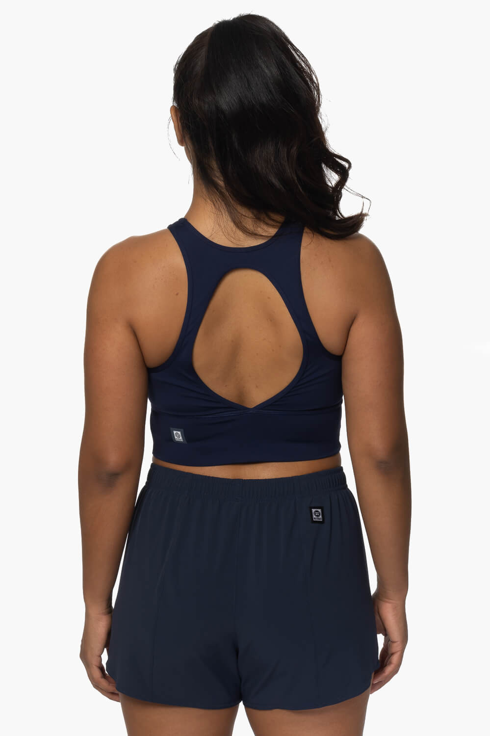  Janie 2.0 High Waisted Run Short - Navy