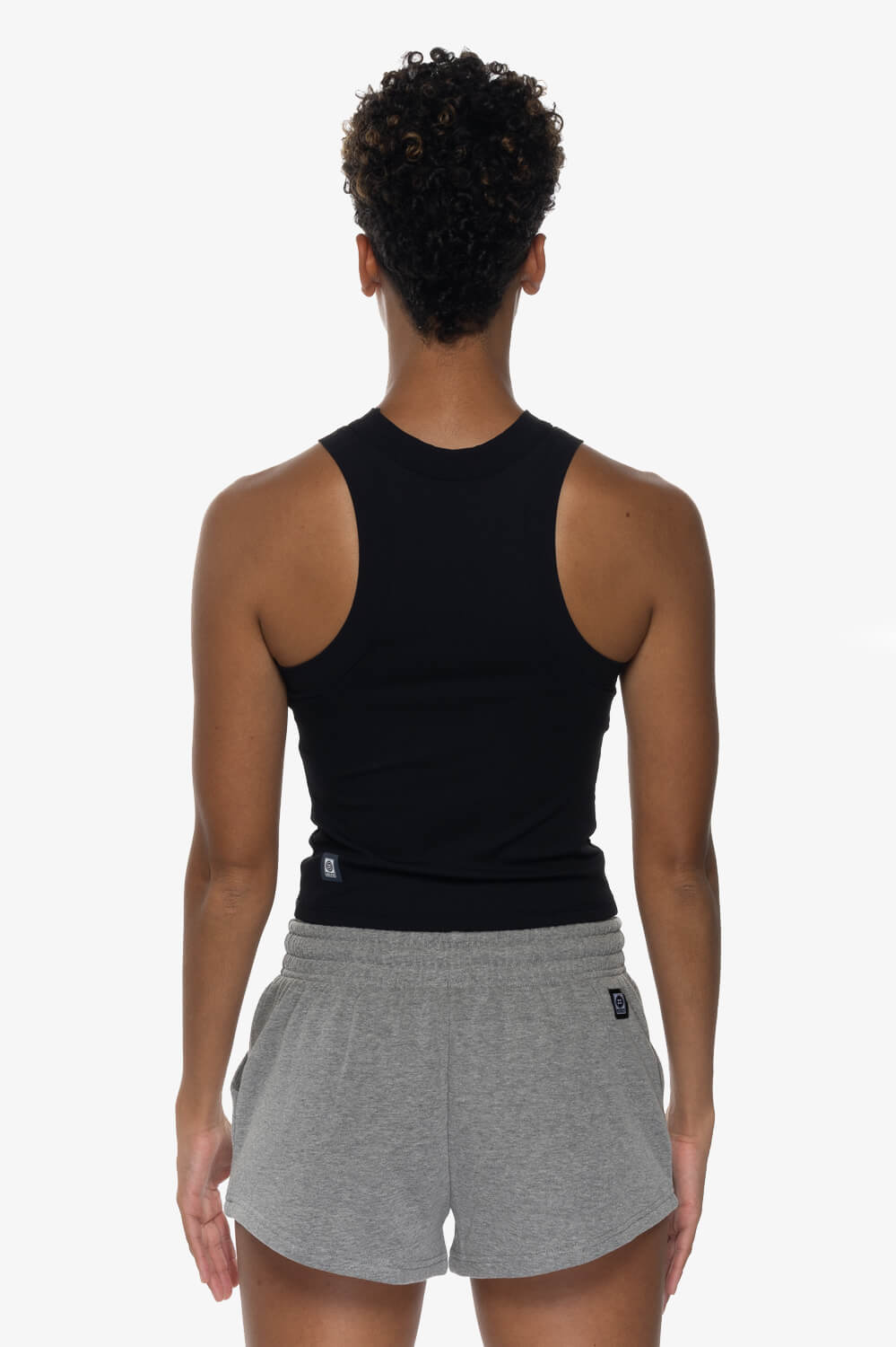  Mai Fleece Short - Heather Grey