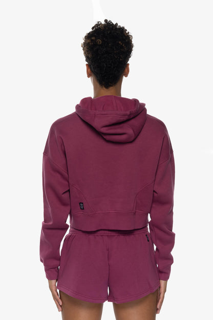  Mai Fleece Short - Plum