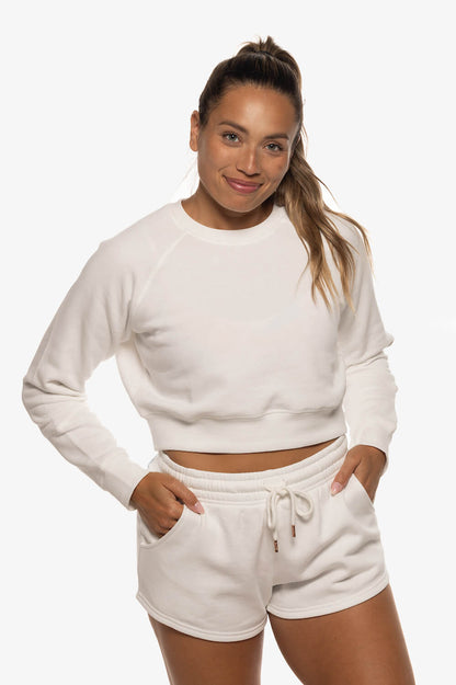  Mai Fleece Short - White