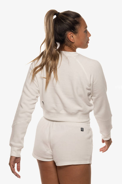  Mai Fleece Short - White