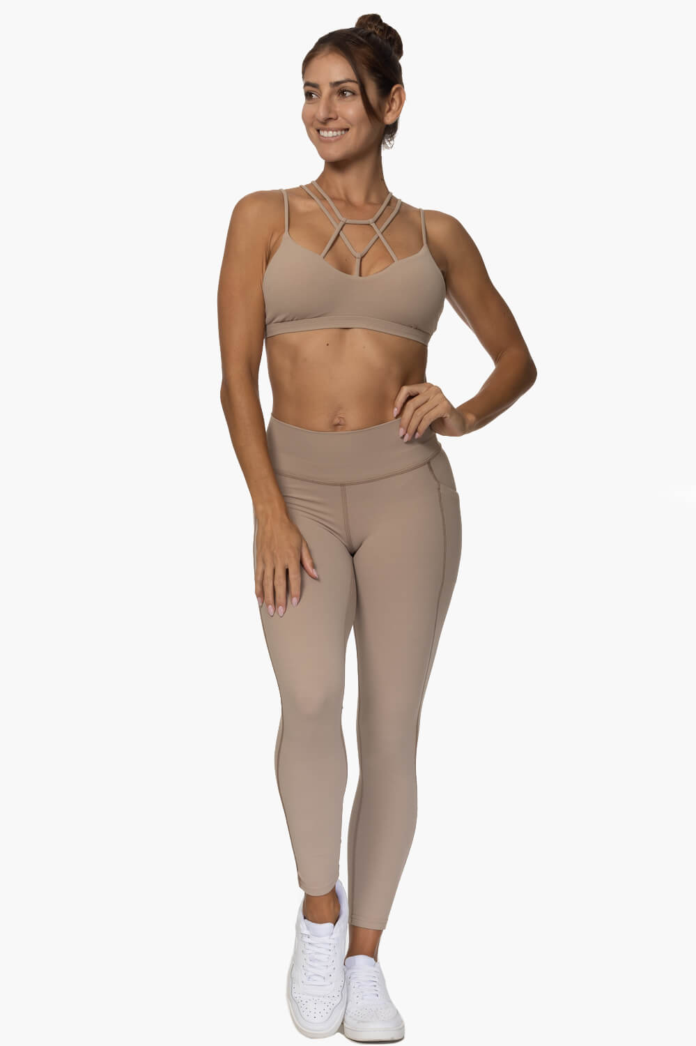  Mundaka Mid-Rise Leggings - Mocha