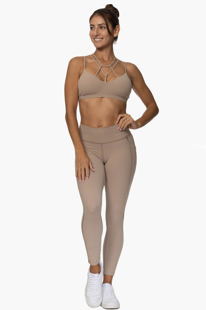  Mundaka Mid-Rise Leggings - Mocha