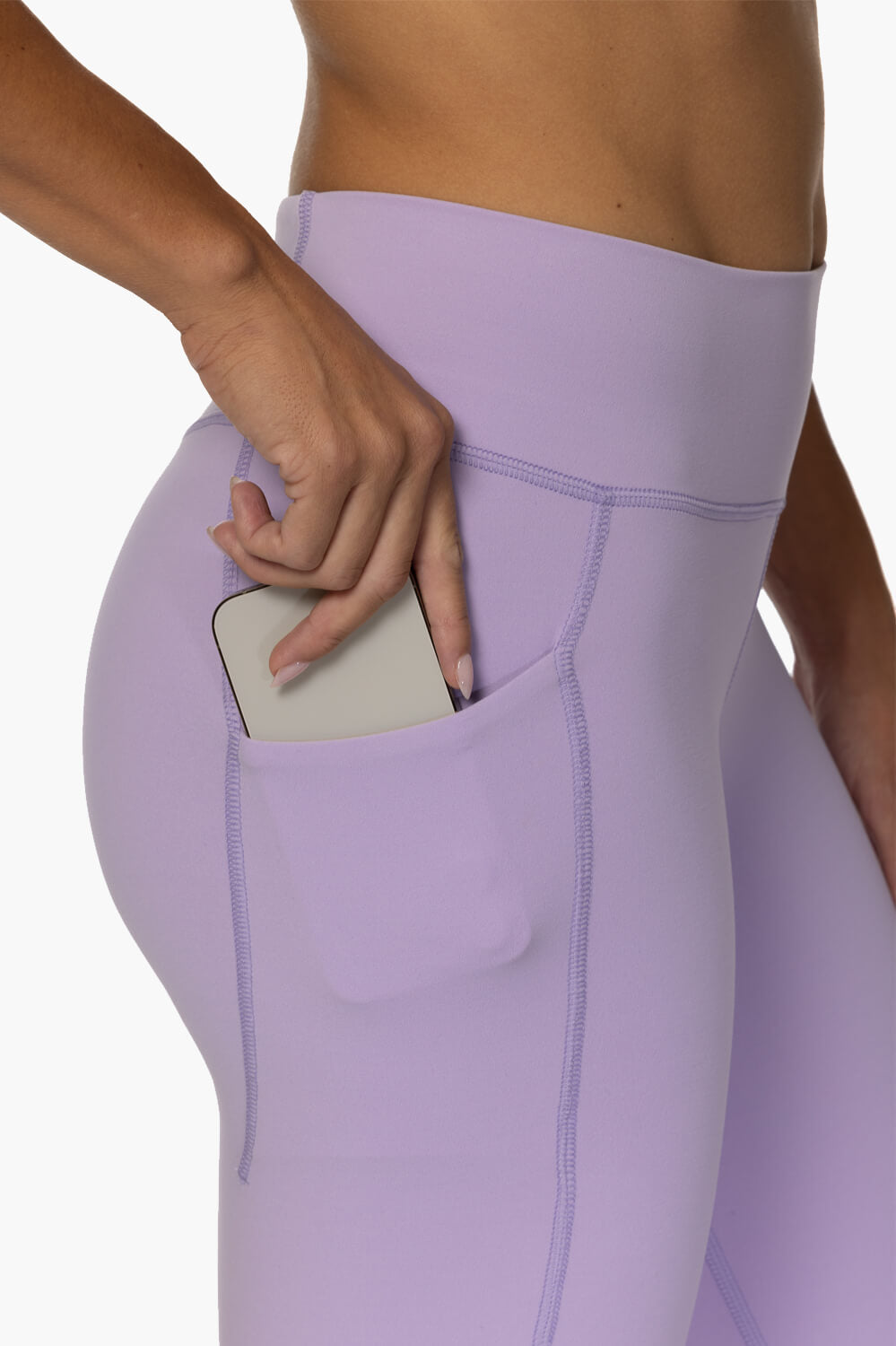  Mundaka Mid-Rise Leggings - Taro