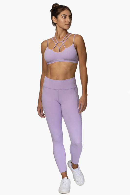  Mundaka Mid-Rise Leggings - Taro
