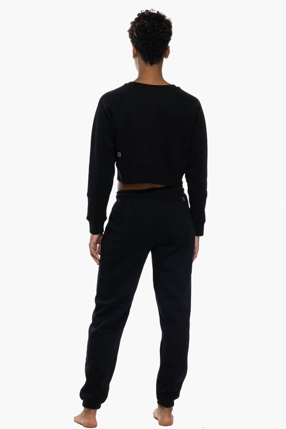  Sasha Fleece Sweatpants - Black