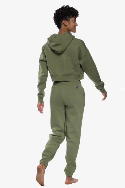  Sasha Fleece Sweatpants - Moss