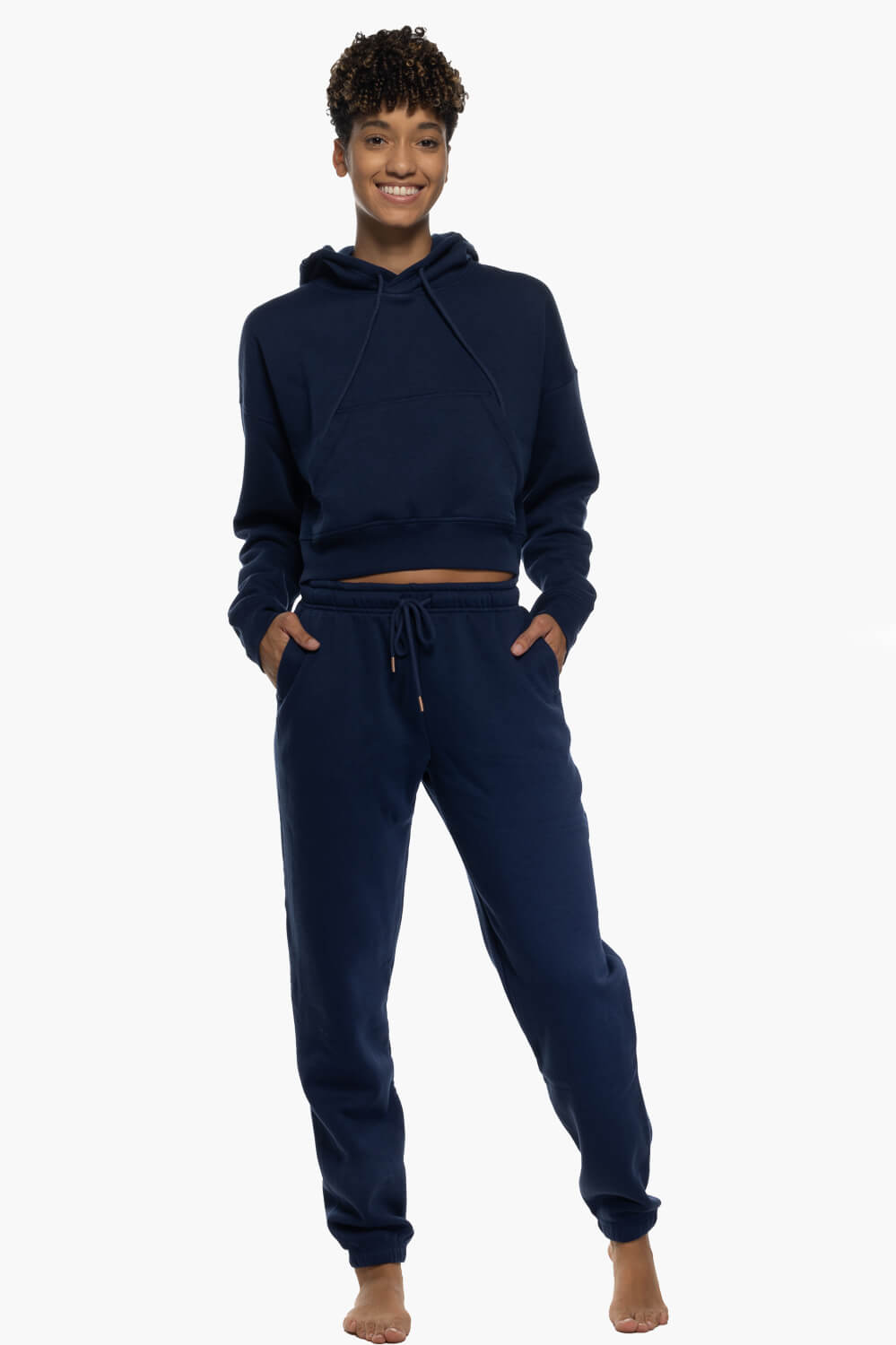  Sasha Fleece Sweatpants - Shadow