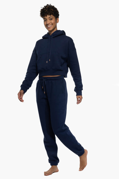  Sasha Fleece Sweatpants - Shadow