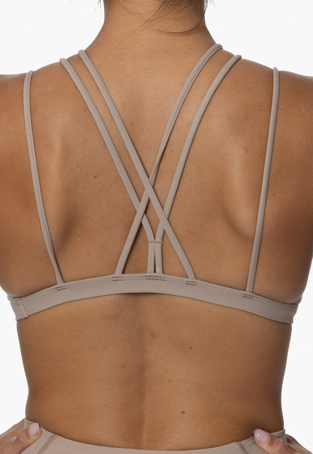  Calicoan Lace Sports Bra - Mocha
