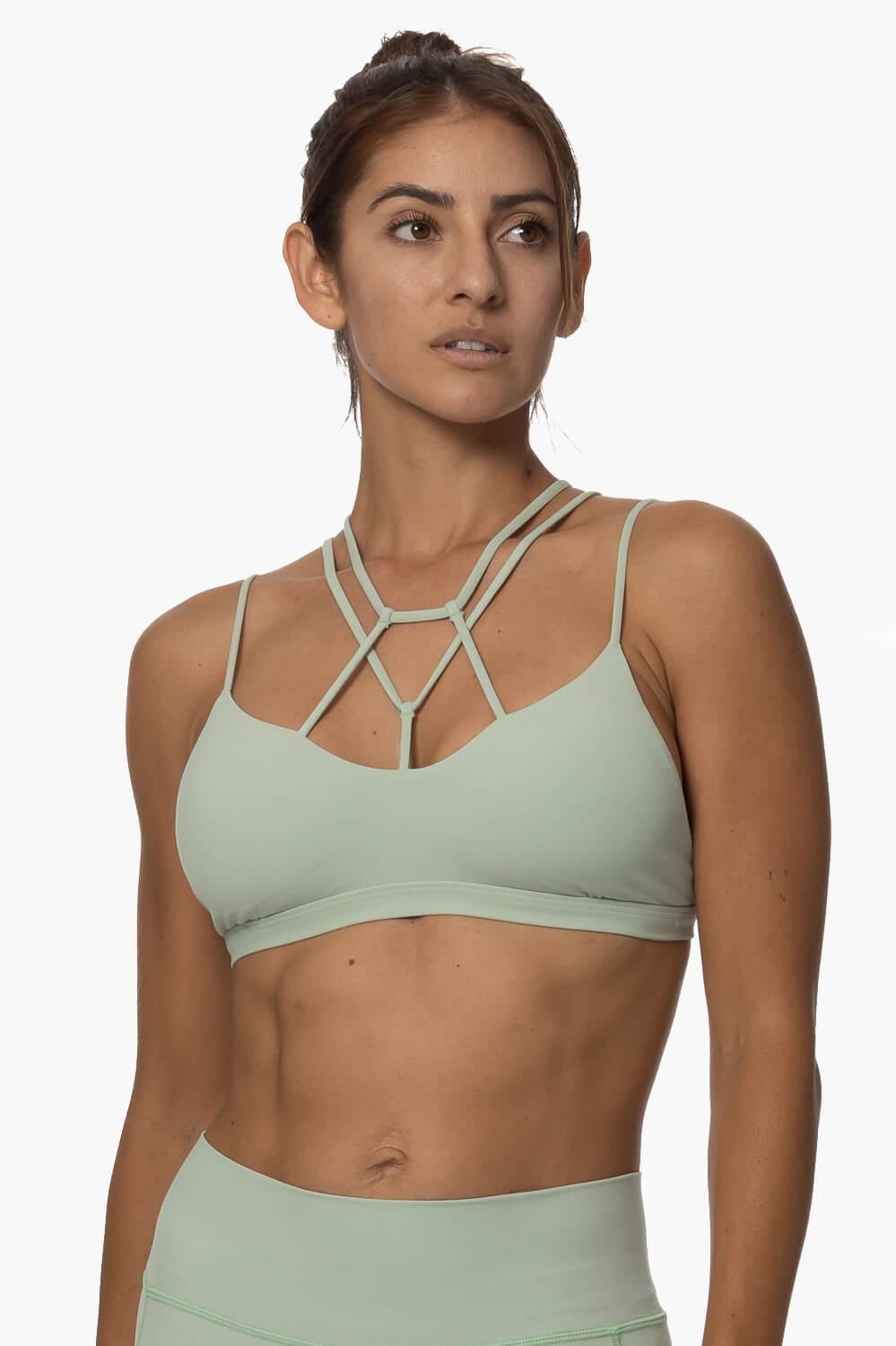  Calicoan Lace Sports Bra - Pistachio