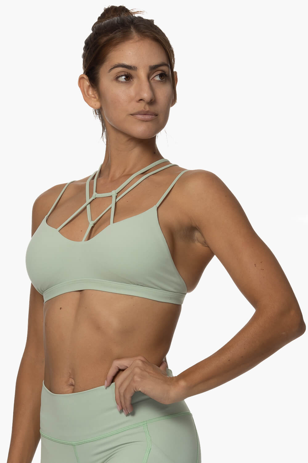  Calicoan Lace Sports Bra - Pistachio