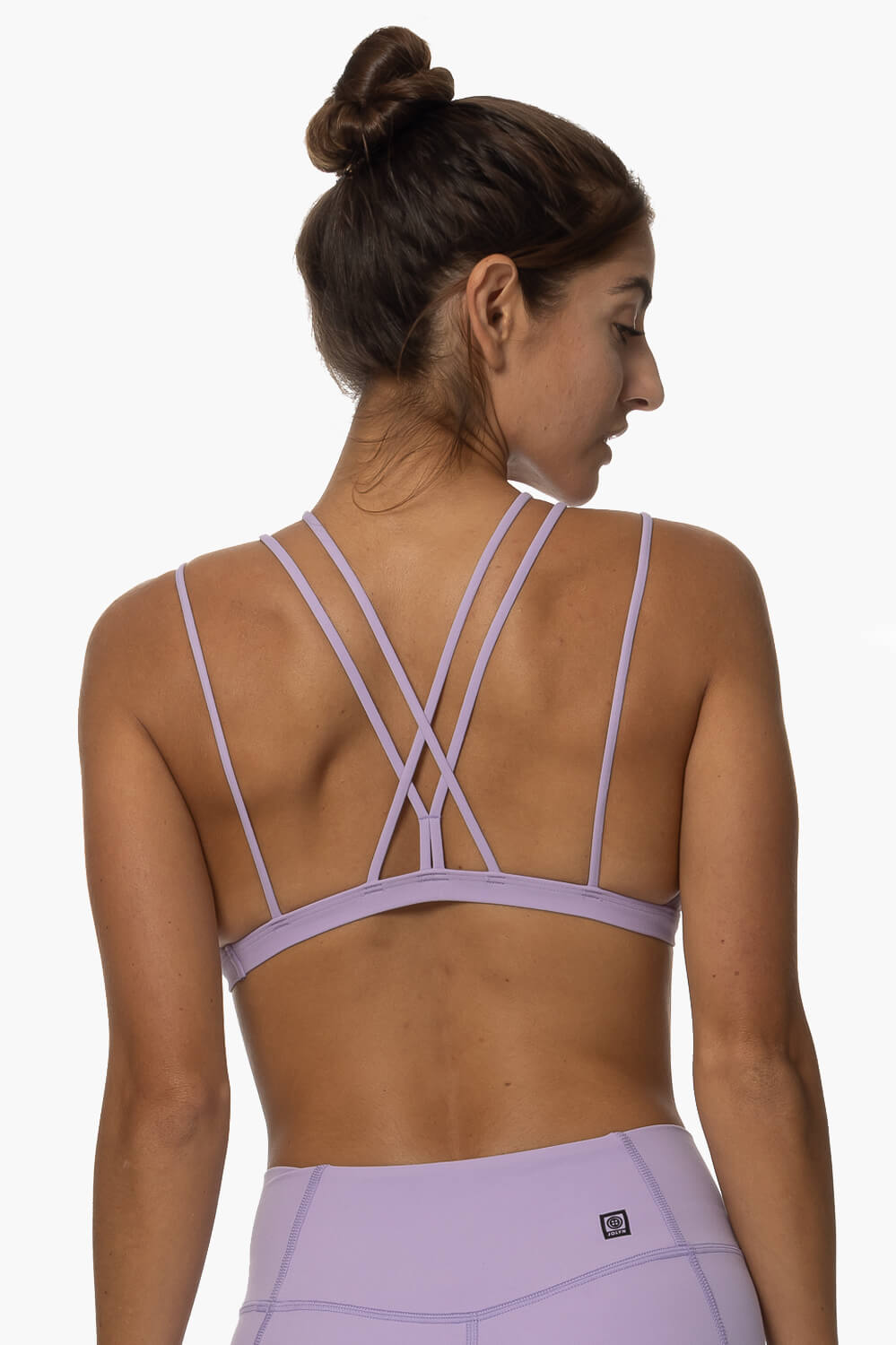  Calicoan Lace Sports Bra - Taro
