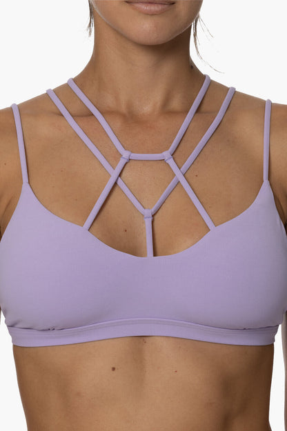  Calicoan Lace Sports Bra - Taro