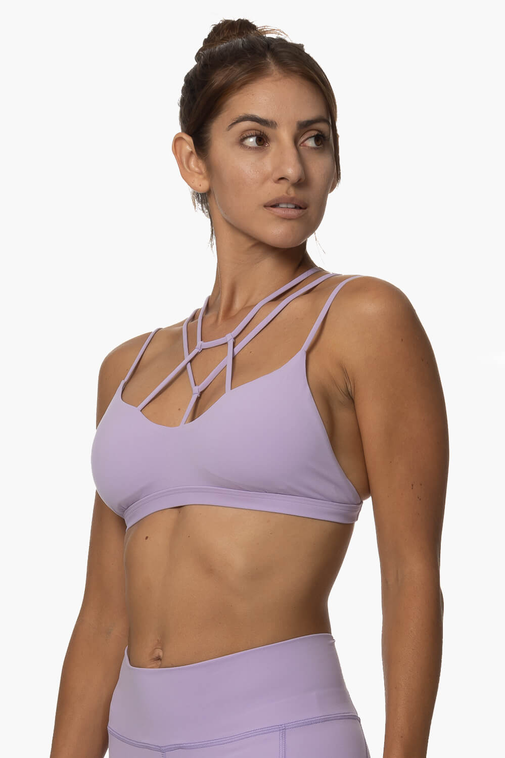  Calicoan Lace Sports Bra - Taro