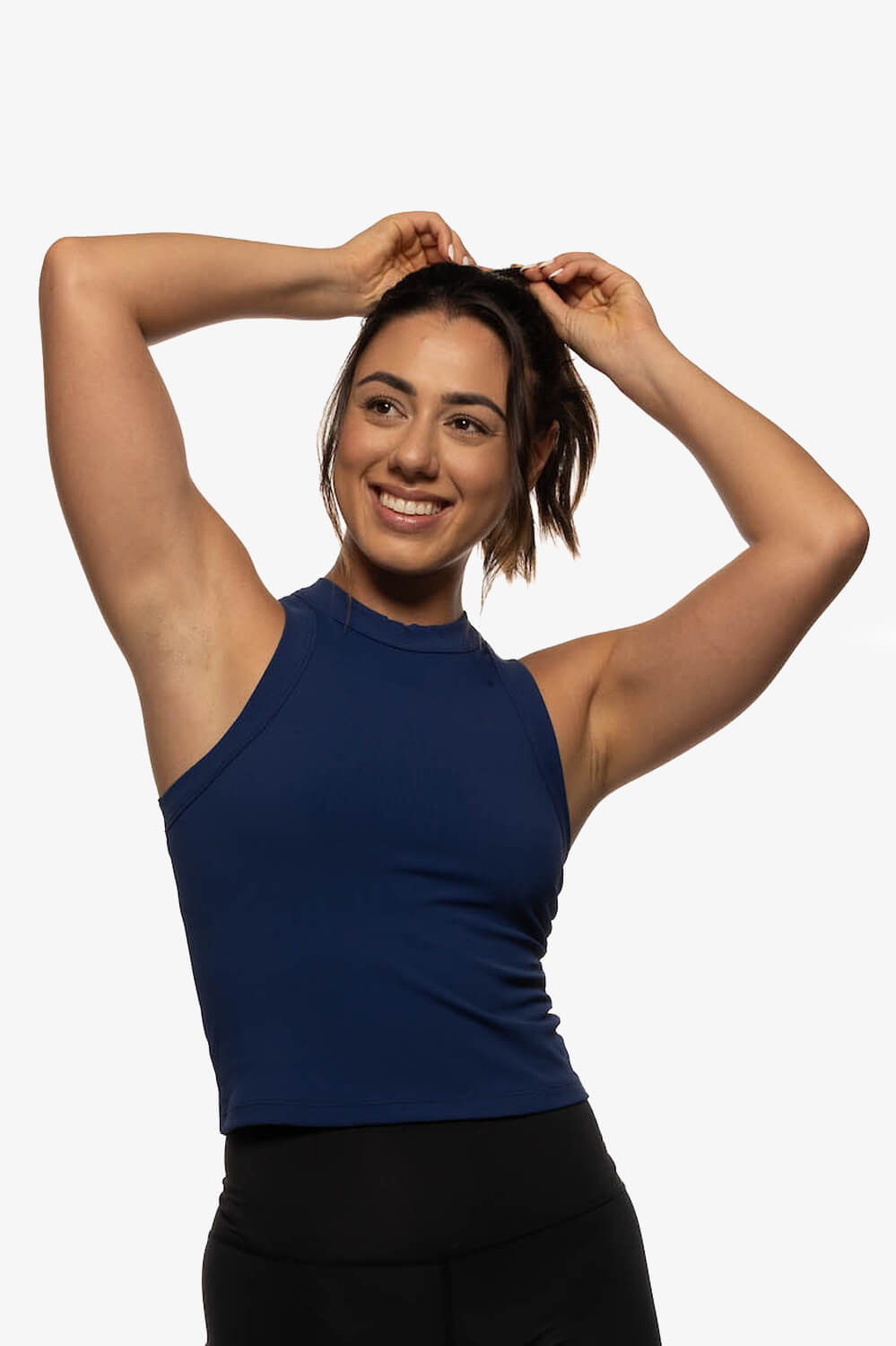  Dalia Basic Top - Midnight Blue