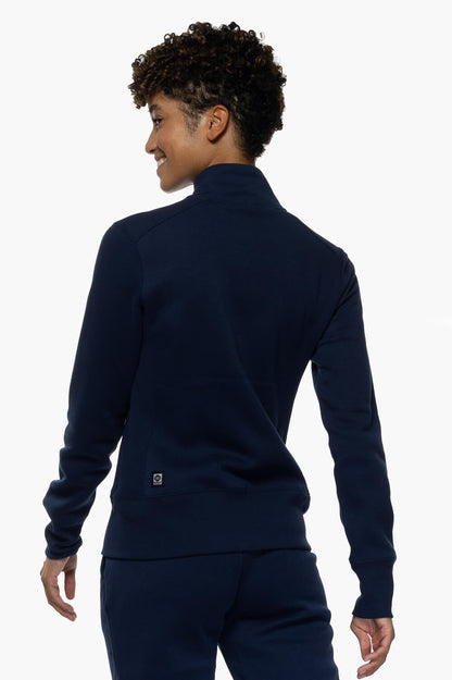  Audrey Zip Up Fleece Jacket - Shadow