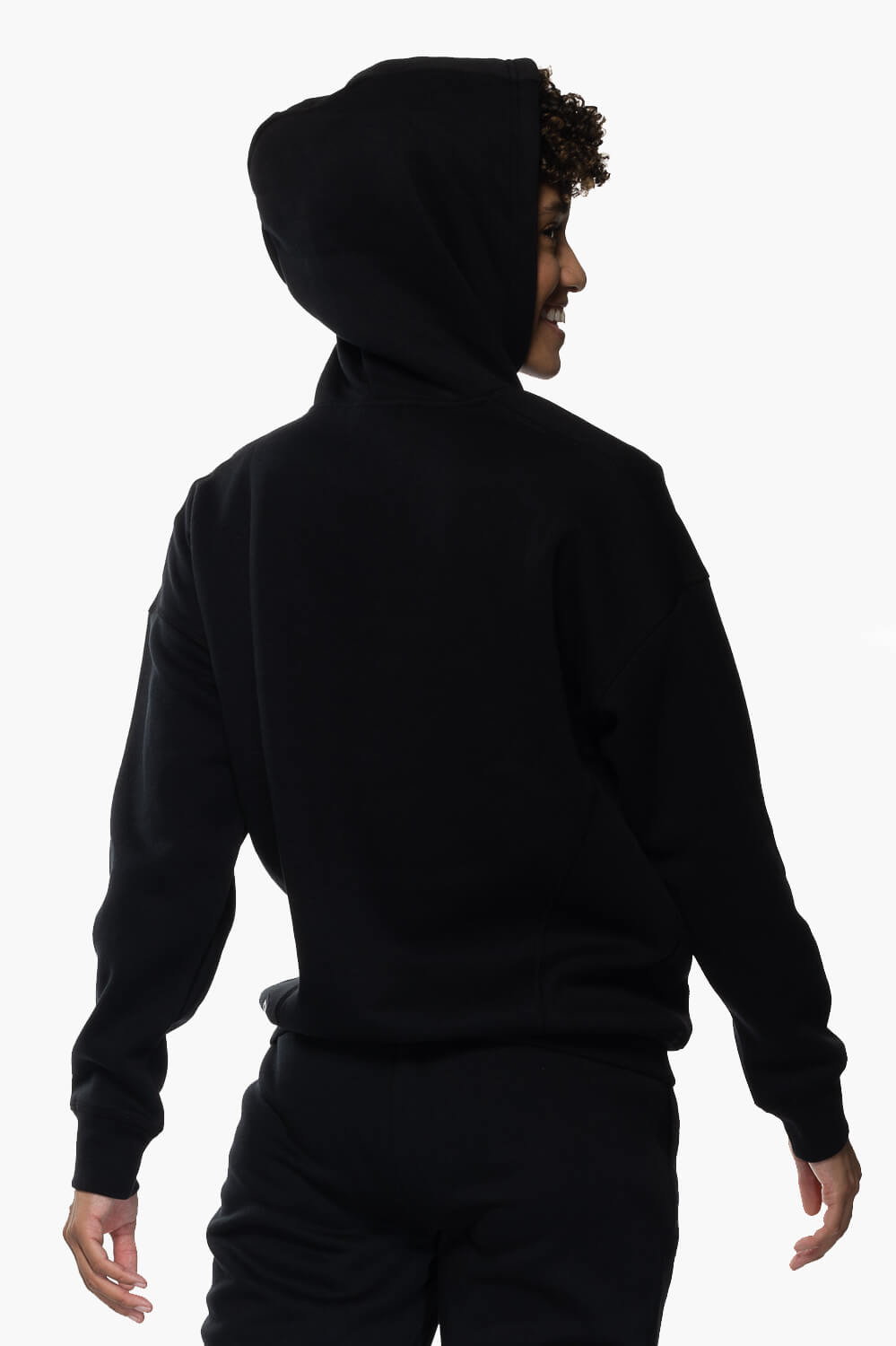  Dawn Fleece Hoodie Sweatshirt - Black