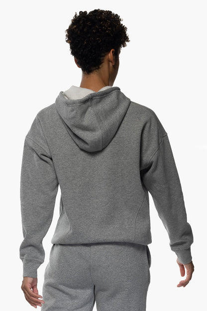  Dawn Fleece Hoodie Sweatshirt - Heather Grey