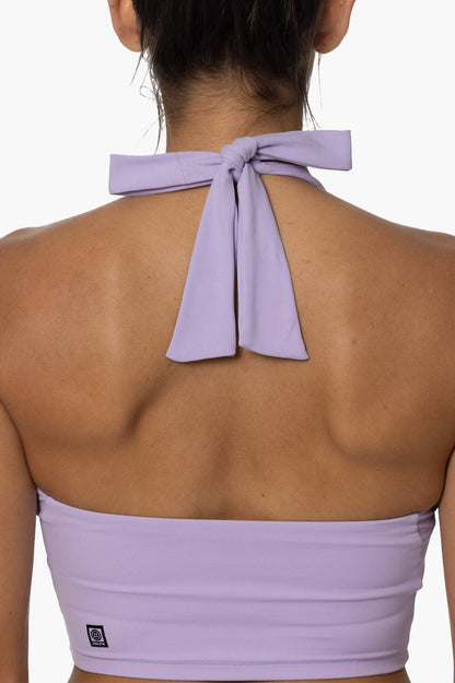  Honolua Halter Sports Bra - Taro
