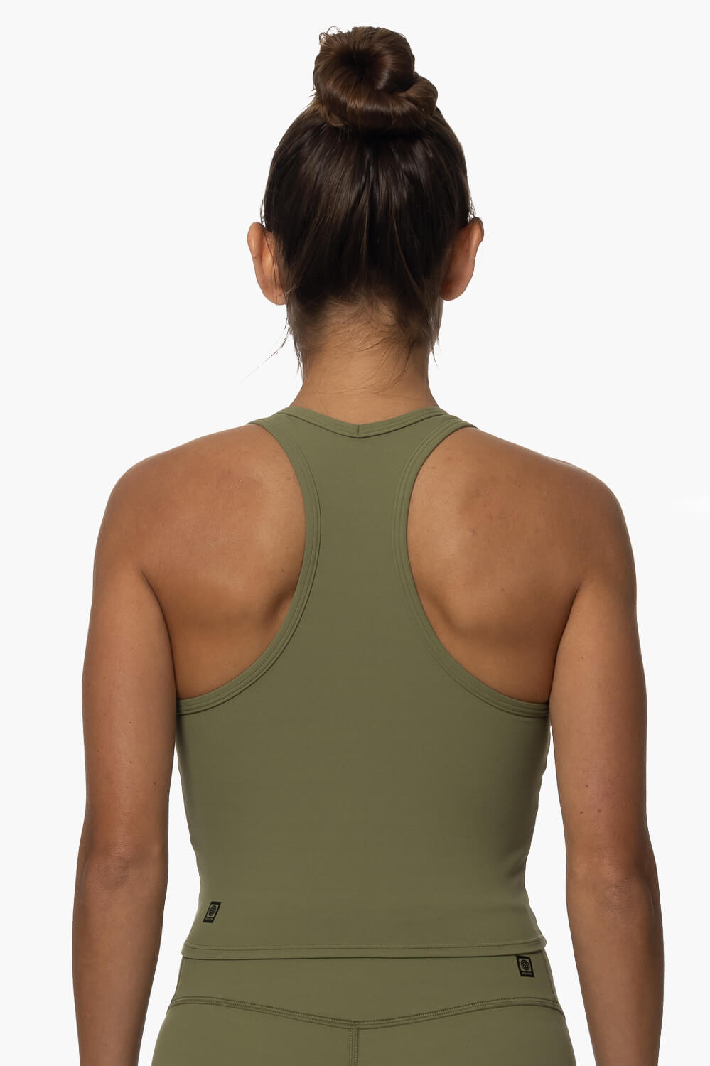  Kinzie Fitted Tank Top - Moss