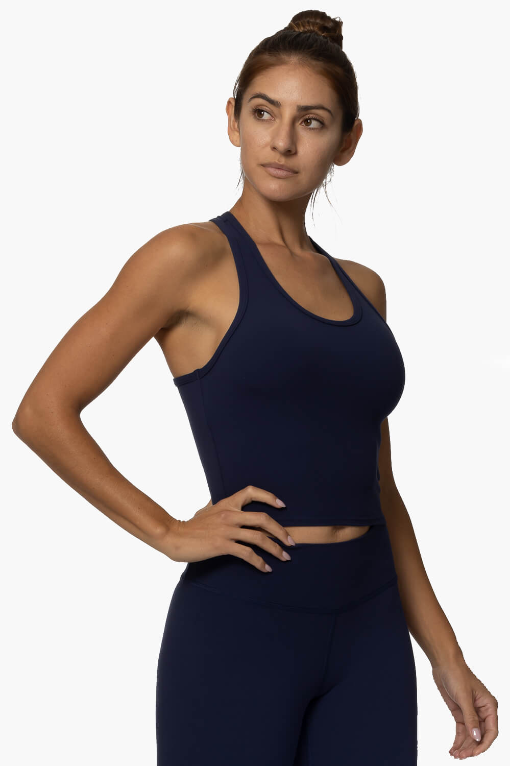  Kinzie Fitted Tank Top - Shadow