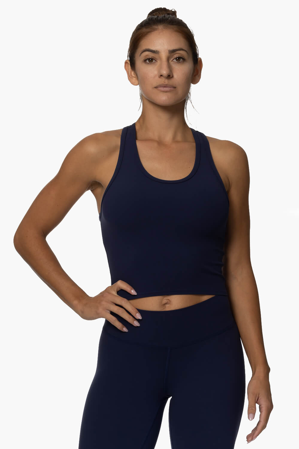  Kinzie Fitted Tank Top - Shadow