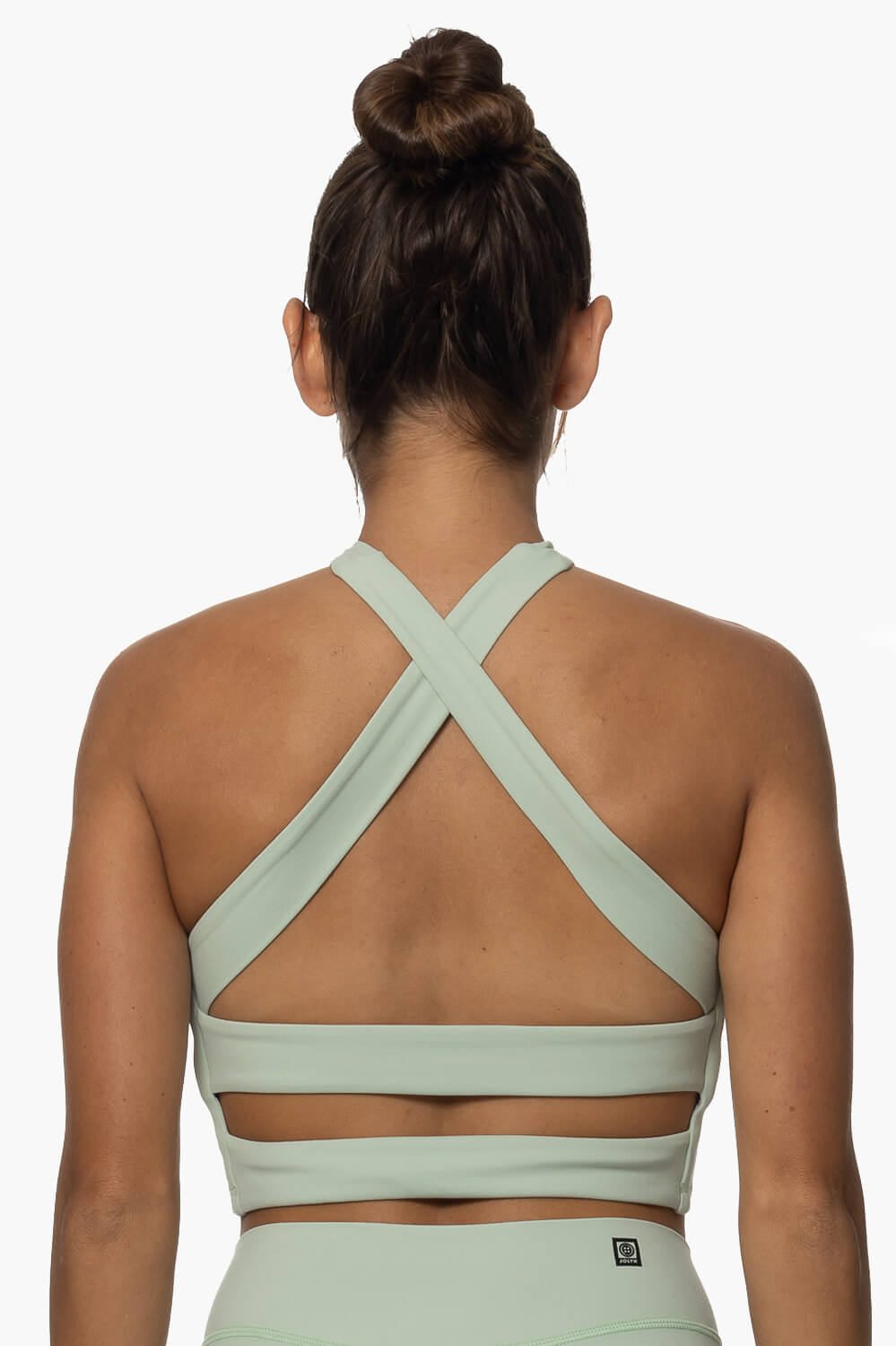  Pupukea Cross Over Sports Bra - Pistachio